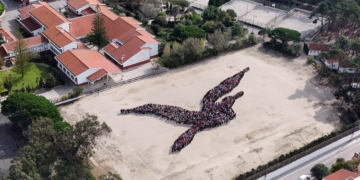 Externato de Penafirme celebra 50 anos com moldura humana